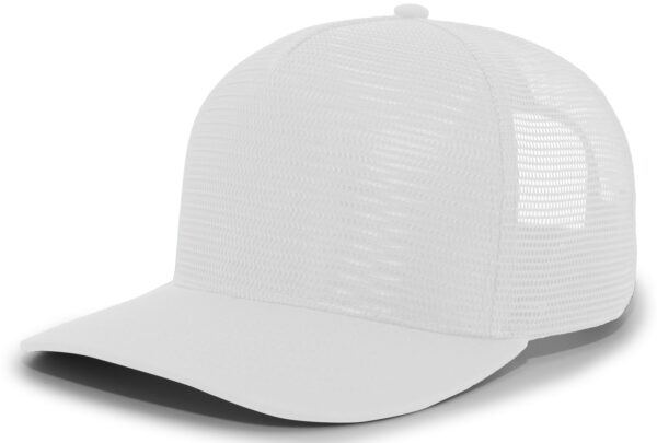 5-Panel Mesh Overlay Trucker Snapback