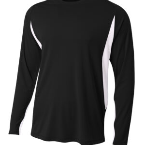 A4 Long Sleeve Color Block Tee
