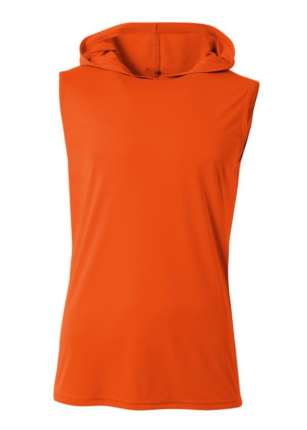 A4 Sleeveless Hooded Tee