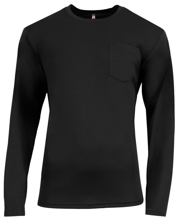 A4 Sprint Long Sleeve Pocket Tee