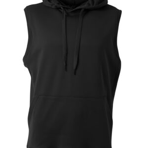 A4 Agility Sleeveless Tech Fleece Hoodie