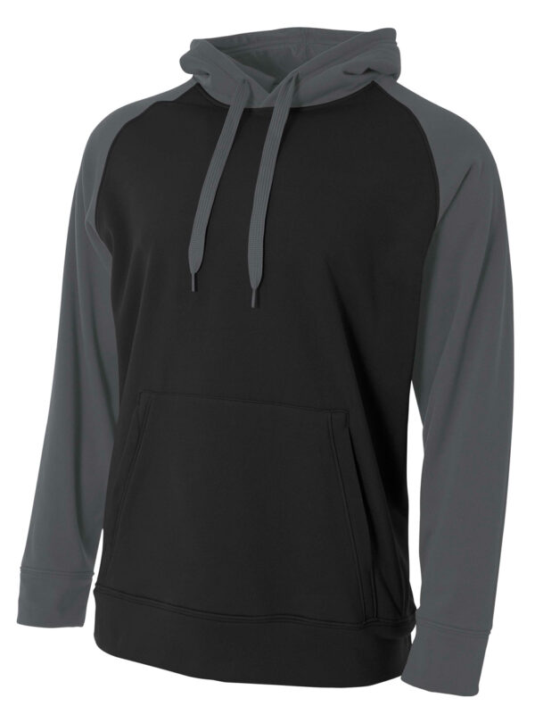 A4 Color Block Tech Fleece Hoodie