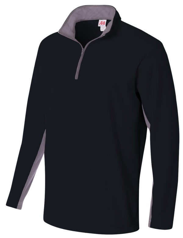 A4 1/4 Zip Color Block Fleece