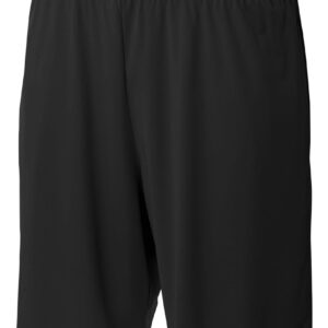 A4 9" Moisture Management Pocketed Short