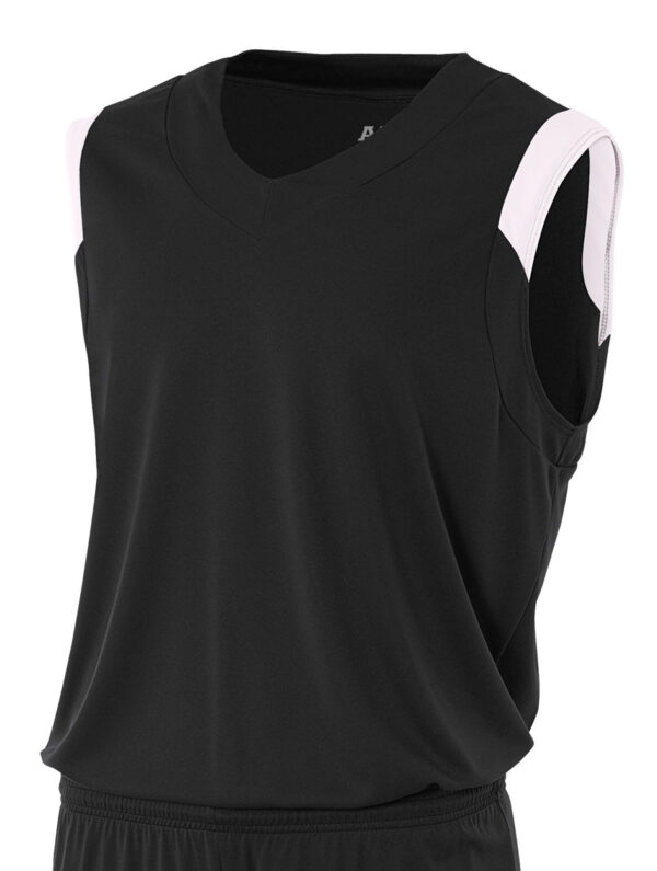 A4 Moisture Management V-Neck Muscle