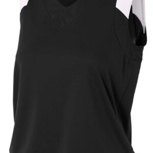 A4 Moisture Management V-Neck Muscle