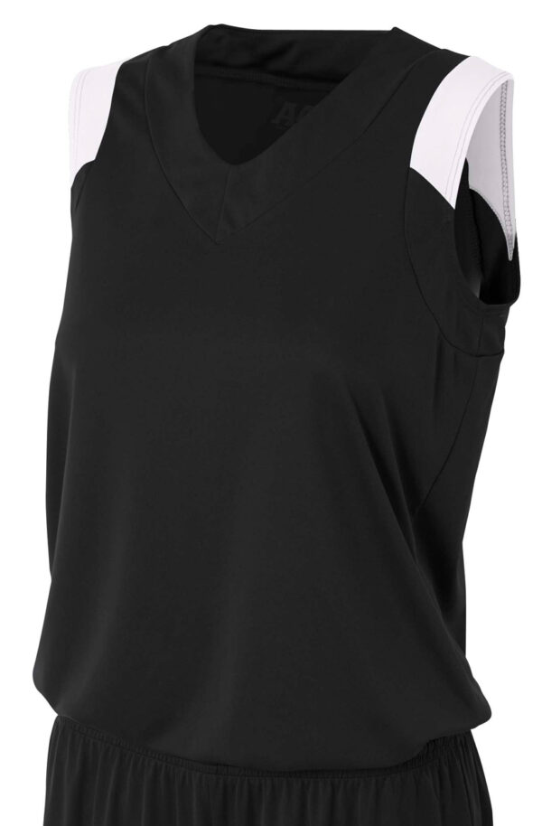 A4 Moisture Management V-Neck Muscle