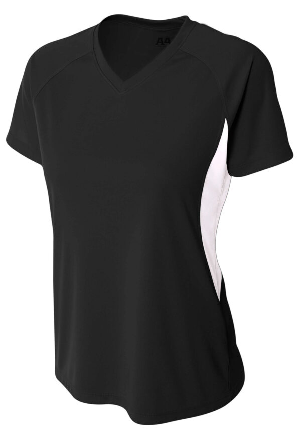 A4 Color Block Performance V-Neck