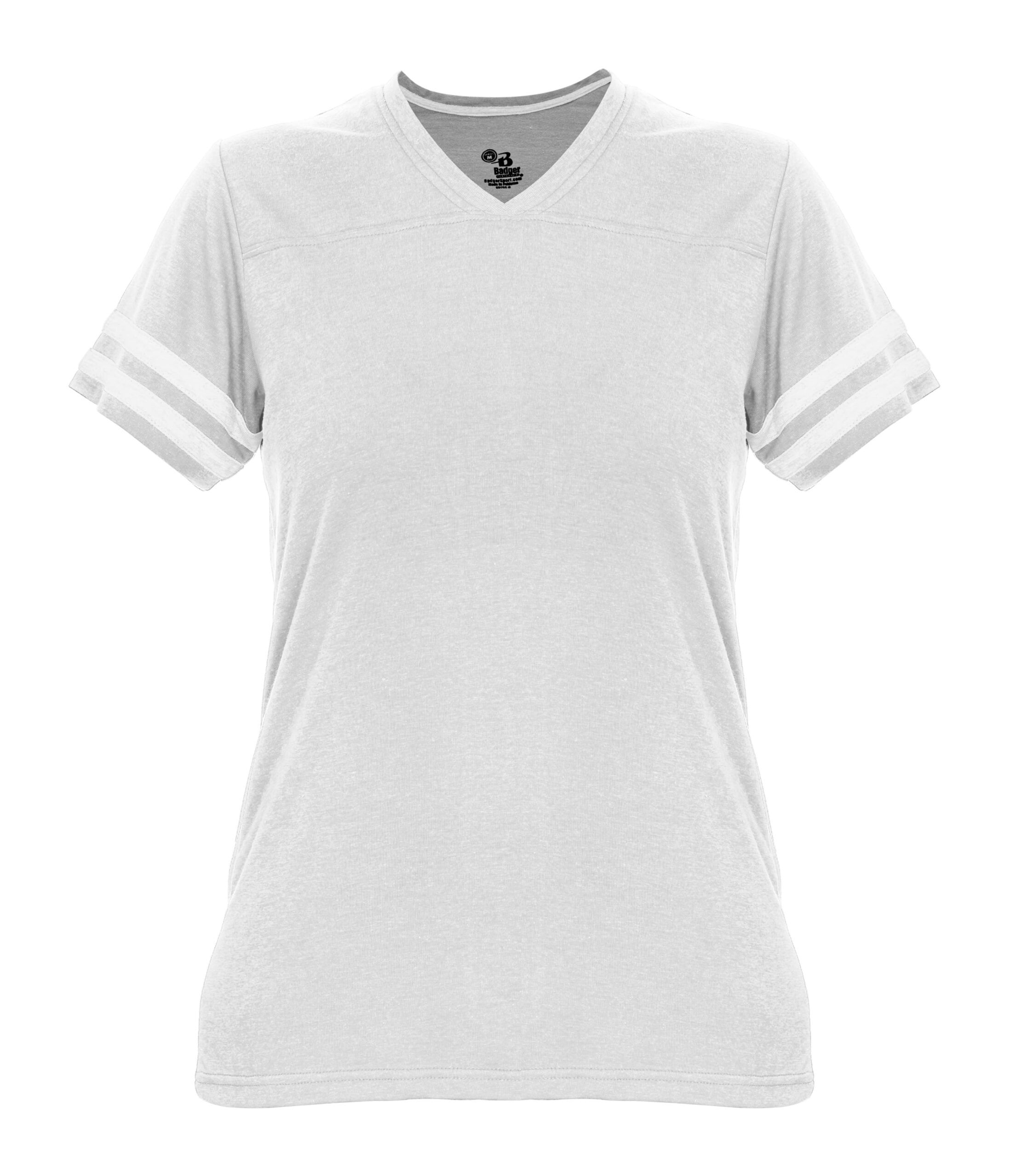 LADIES TRI-BLEND FAN TEE